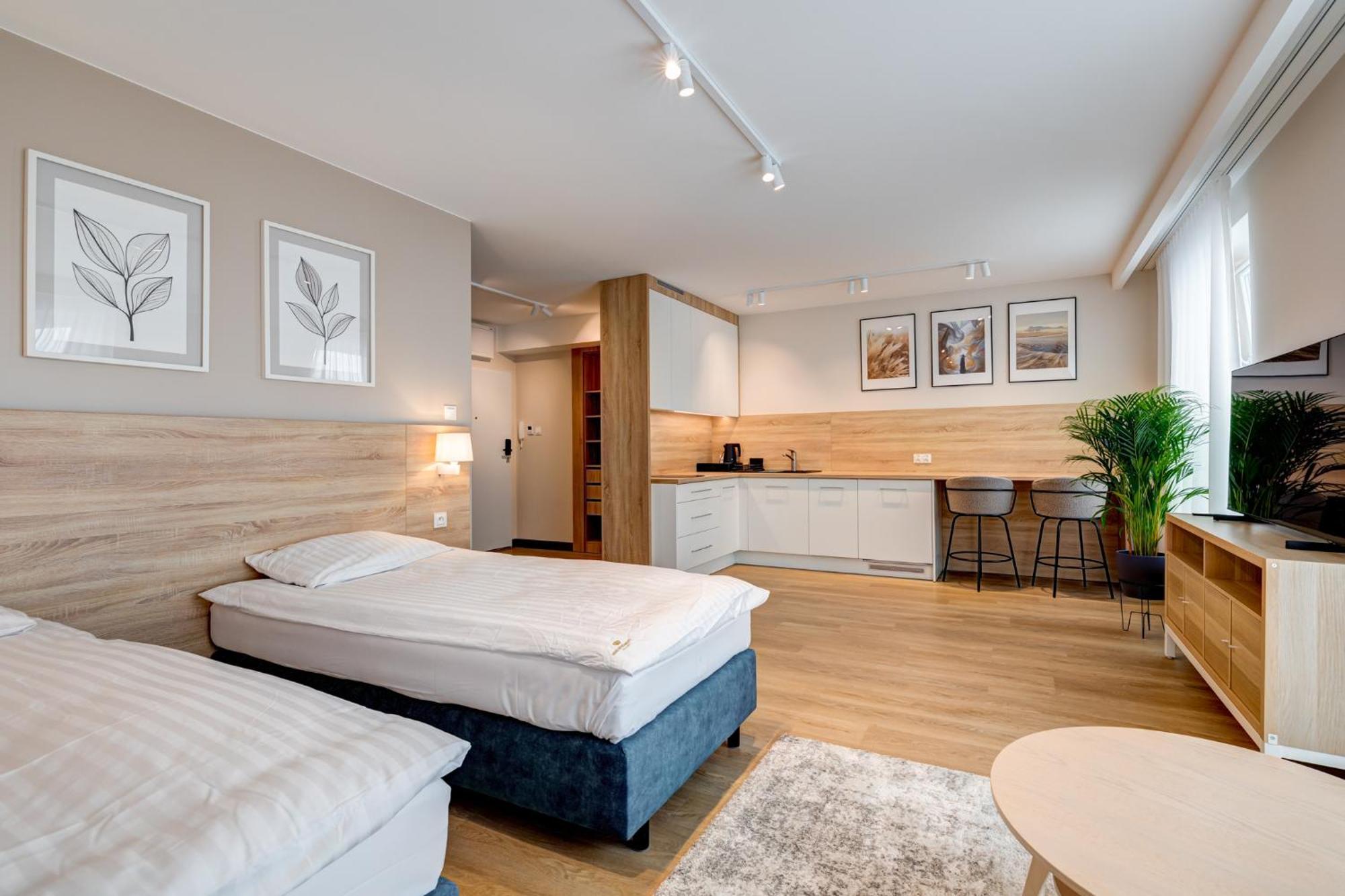 King Apartamenty Galaxy Szczecin Dış mekan fotoğraf